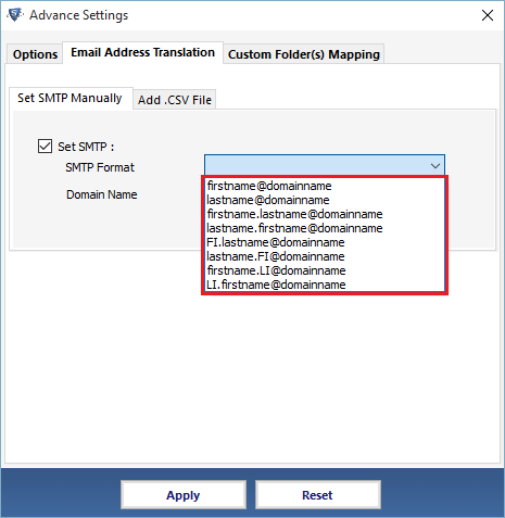 software working methodology smtp format