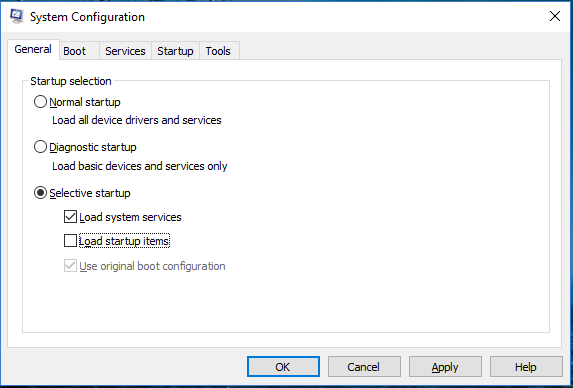 outlook hangs on loading profile in version 2016