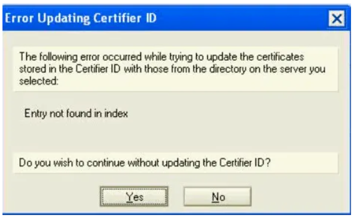 Fix Common Lotus Notes Errors