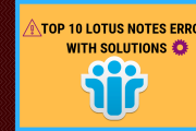 top 10 Lotus Notes Error With Solutions