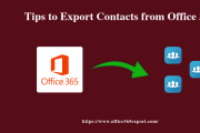 Export Office 365 Contacts to PST