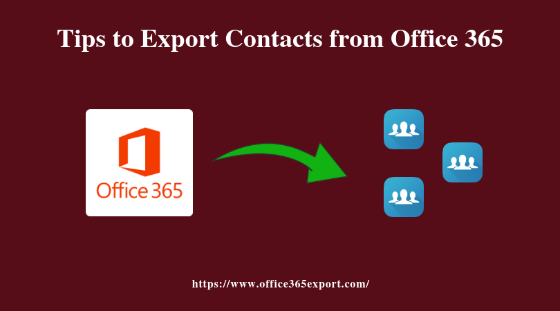 Export Office 365 Contacts to PST