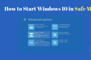 Best way to start Windows 10 in safe mode