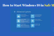 Start Windows 10 in Safe Mode