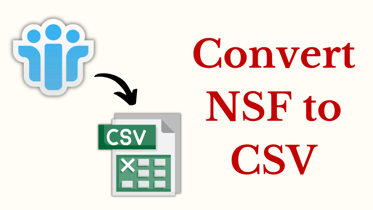 convert nsf to csv