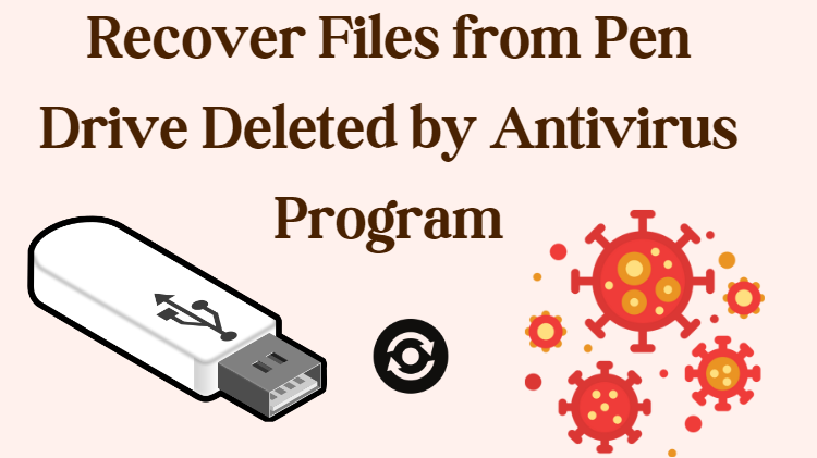 Recover Files from Pen Drive Deleted by Antivirus Program