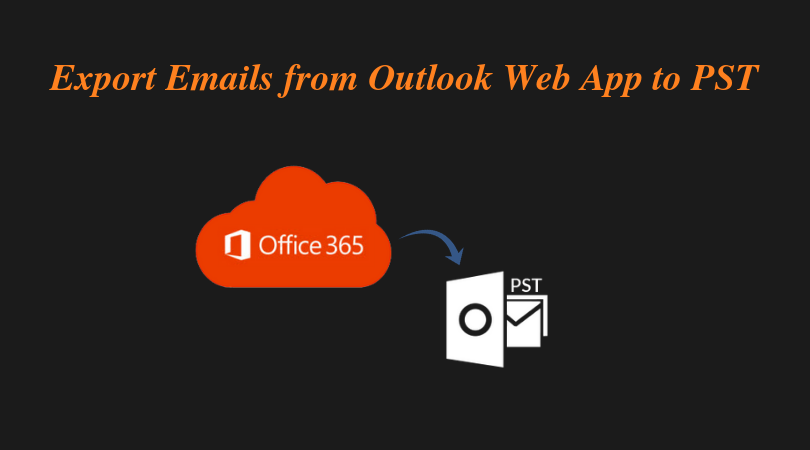 how to export emails from office outlook web access