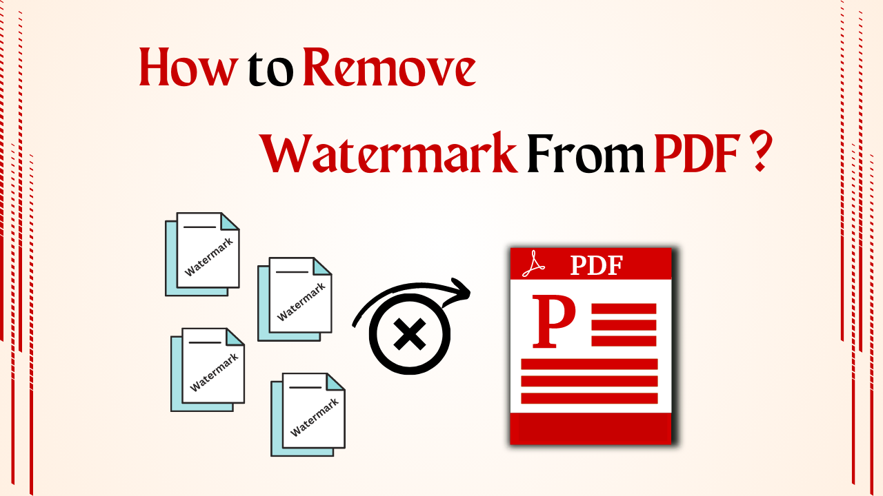 Remove Watermark from PDF