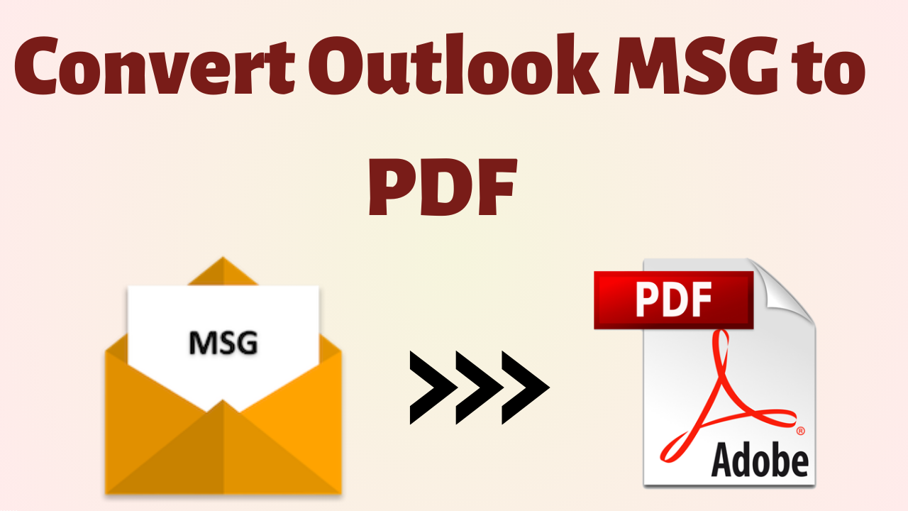 Convert Outlook MSG to PDF