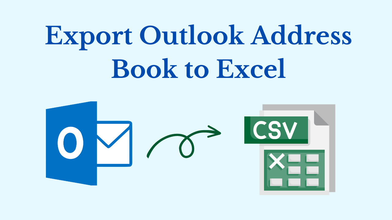 Export Outlook Address Book to Excel