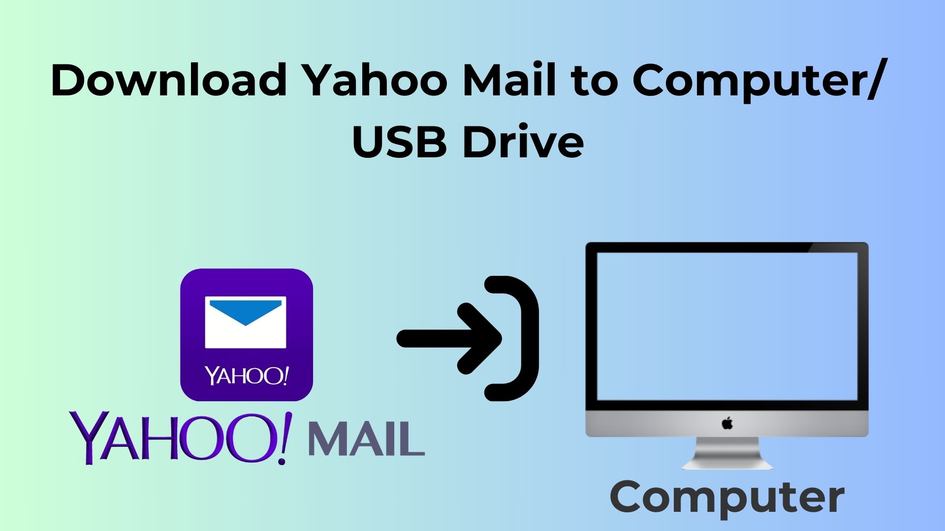 Download Yahoo Mail to Computer/USB drive