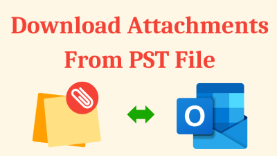 download attachments from pst file