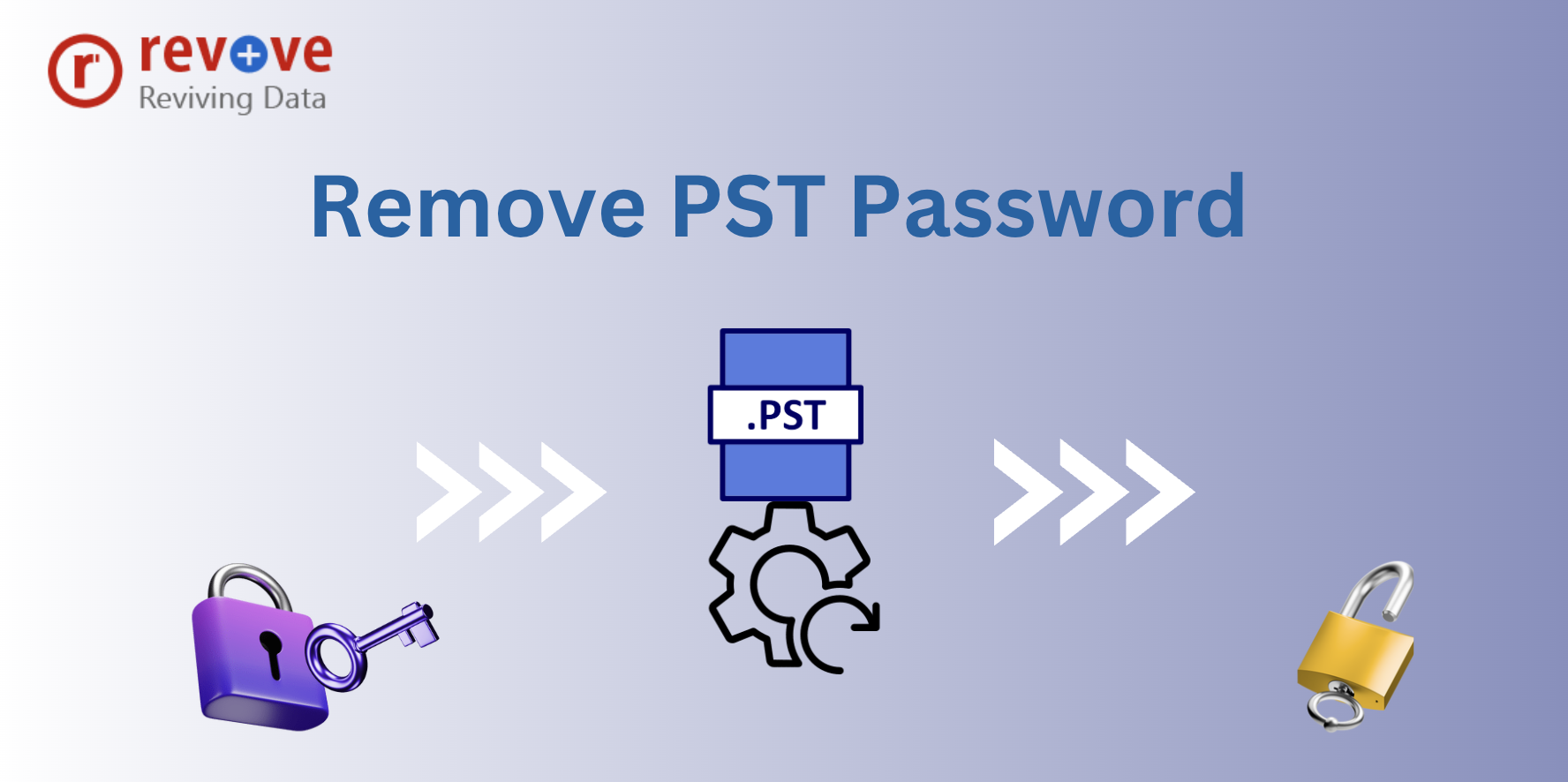 remove pst password