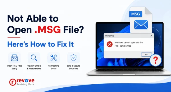 Not Able to Open .MSG File