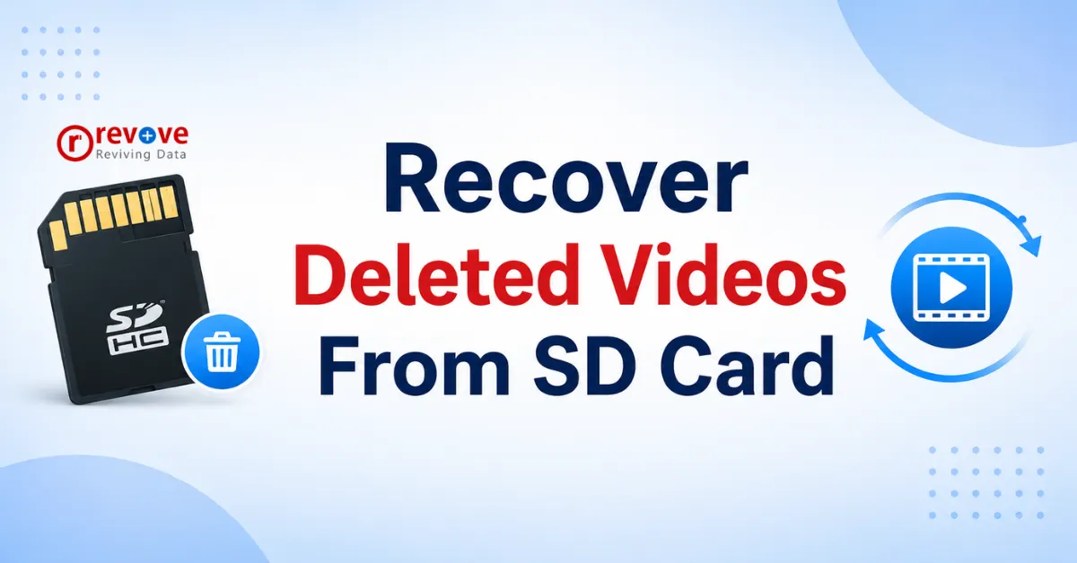 How to Recover Deleted Videos From SD Card