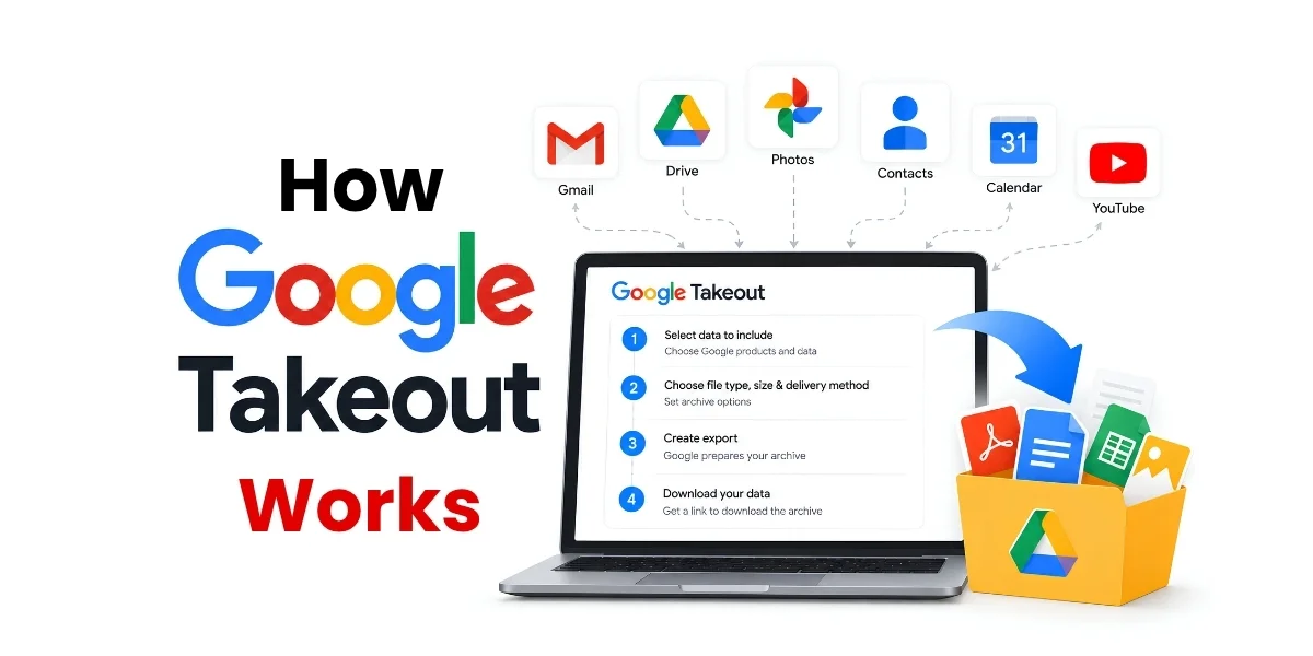 How Google Takeout Works