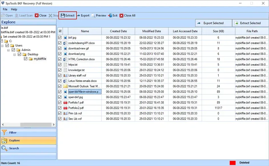 open File