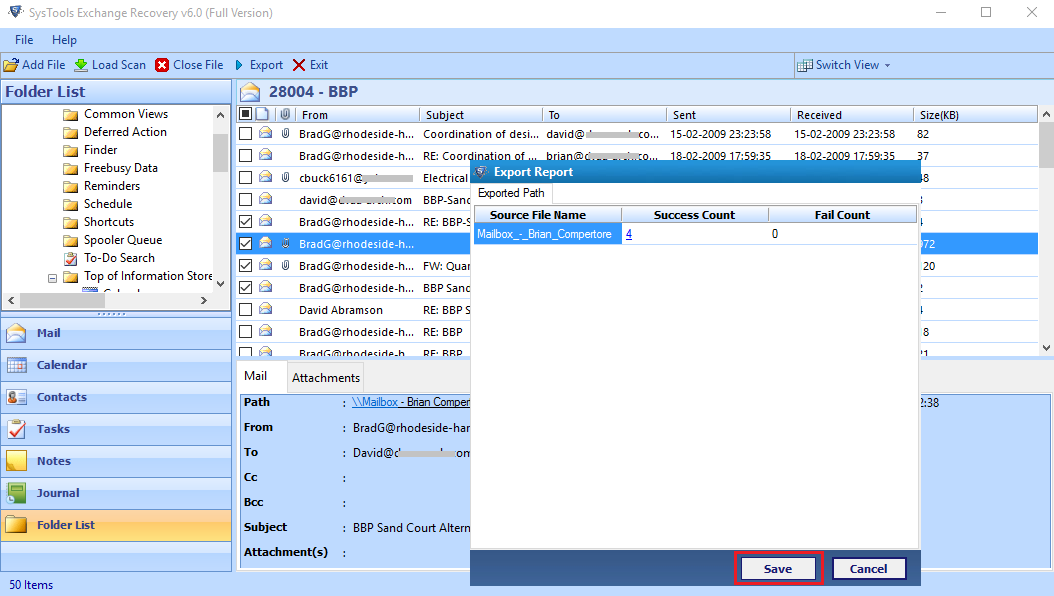 Merge Multiple MAB file into PST