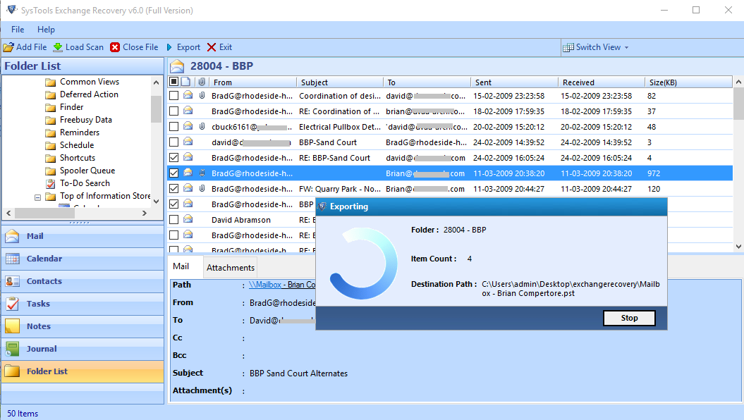 Merge Multiple MAB file into PST