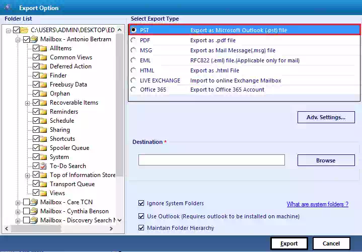 open File