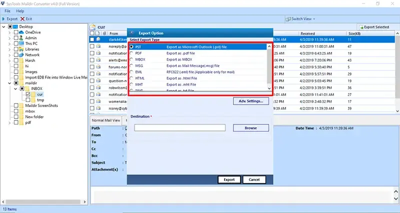 open File