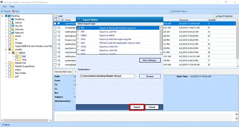 open File
