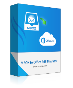  Revove MBOX to Office 365 Migrator