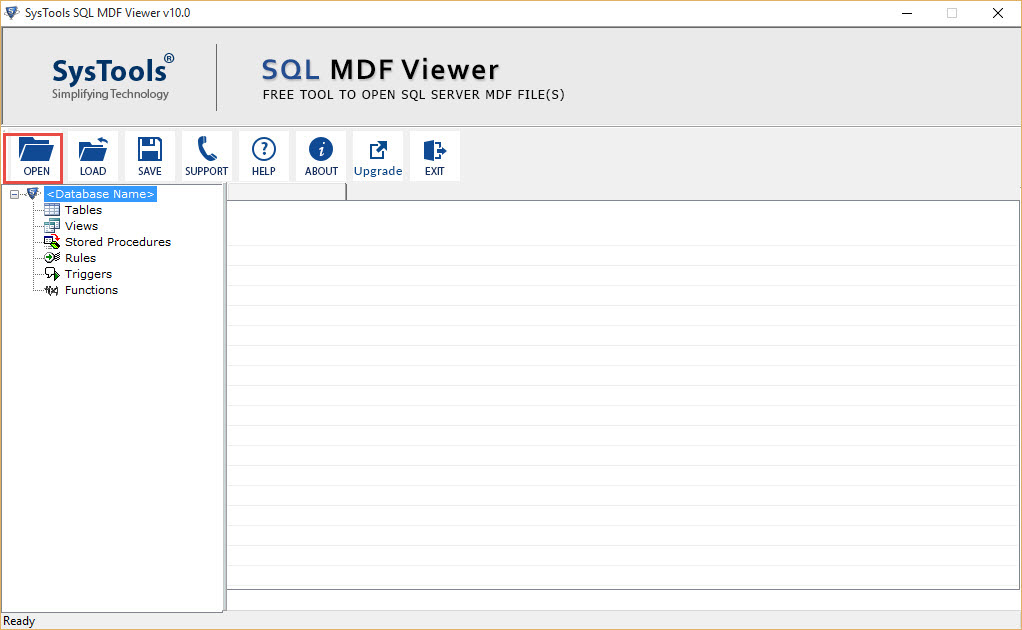 mdf open file tool