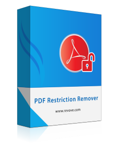 Revove PDF Restriction Remover tool