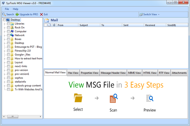 Install MSG File Forensics Tool